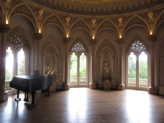 Sintra, Muziekzaal in paleis van Montserrate